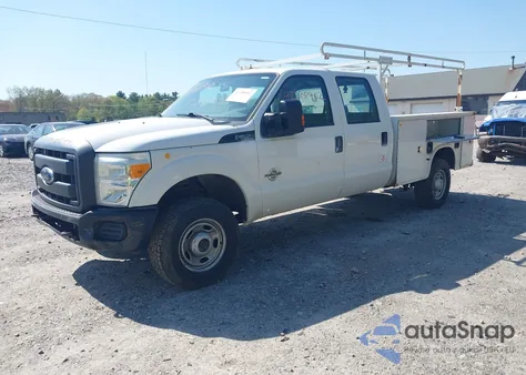 2014 Ford F-250 Xl z USA, uszkodzony, nr VIN 1FD7W2BT1EEB46915
